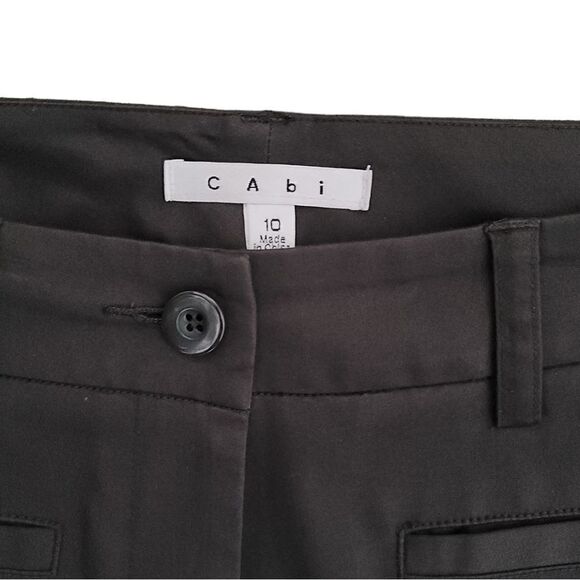 CAbi Dark Gray Ankle Pants 10 - Picture 2 of 3